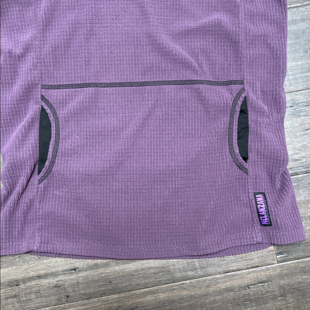 Melanzana Purple Hoodie—LIKE NEW! - Picture 2 of 5